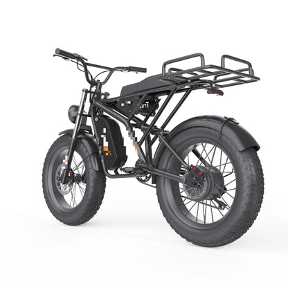 U.S. warehouse F2 1200W 48V 20Ah  40-50km Riding Range  20''x4'' electric motorcycles Fat Tire Electric Bike