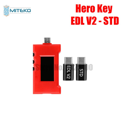 Hero Key EDL Cable & Hydra EDL USB Harmony Connections of Models Support for Phone Open Port 9008 Mode Universal 10 Mode Cable