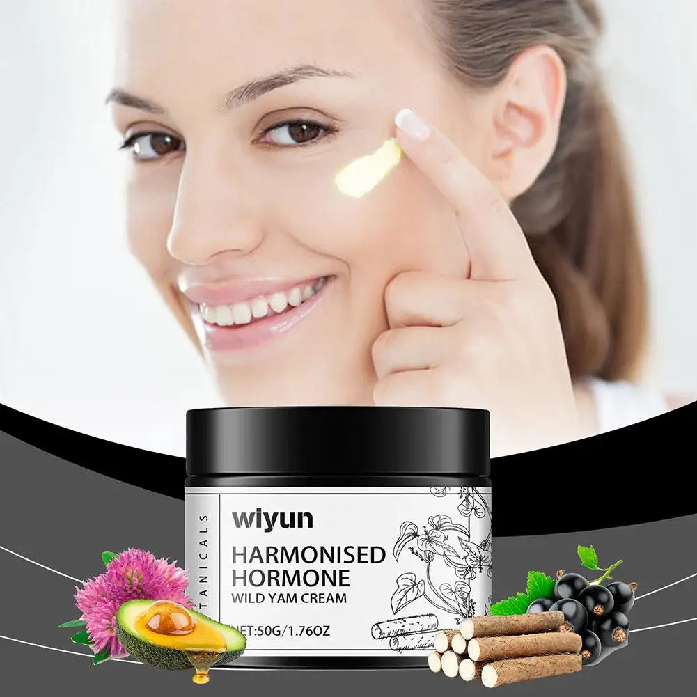 Wild Yam Cream Balance Hormonal Harmonised Hormone Yam Root Paste For Women Improve Skin Healthy Skin Care Product