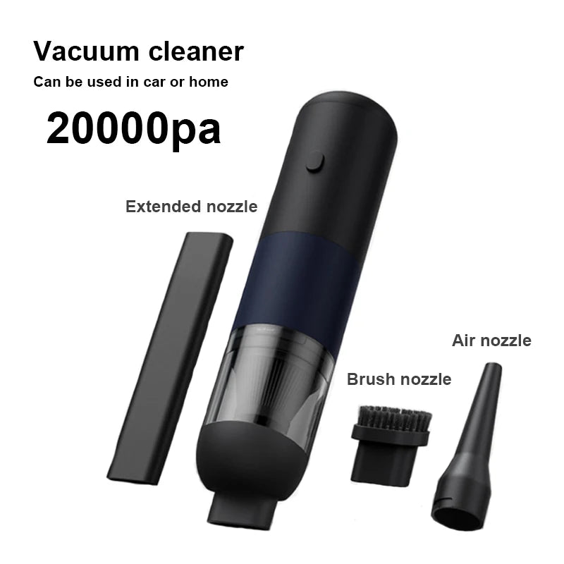 Xiaomi Car Vacuum Cleaner New 3 in1 Wireless Automobile Vacuum Cleaner Portable Robot Vacuum Cleaner Handheld Mini Dust Catcher