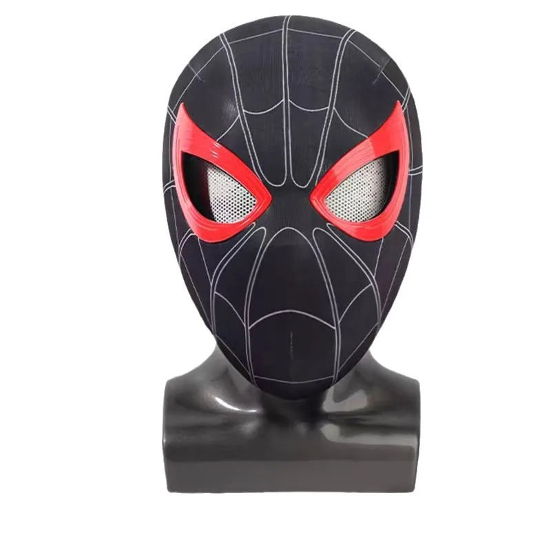 Adult Spiderman Mask Eyes Movable Remote Control Kids Superhero Mask Halloween Child Spider-Man Mask Cosplay Decoration Gift