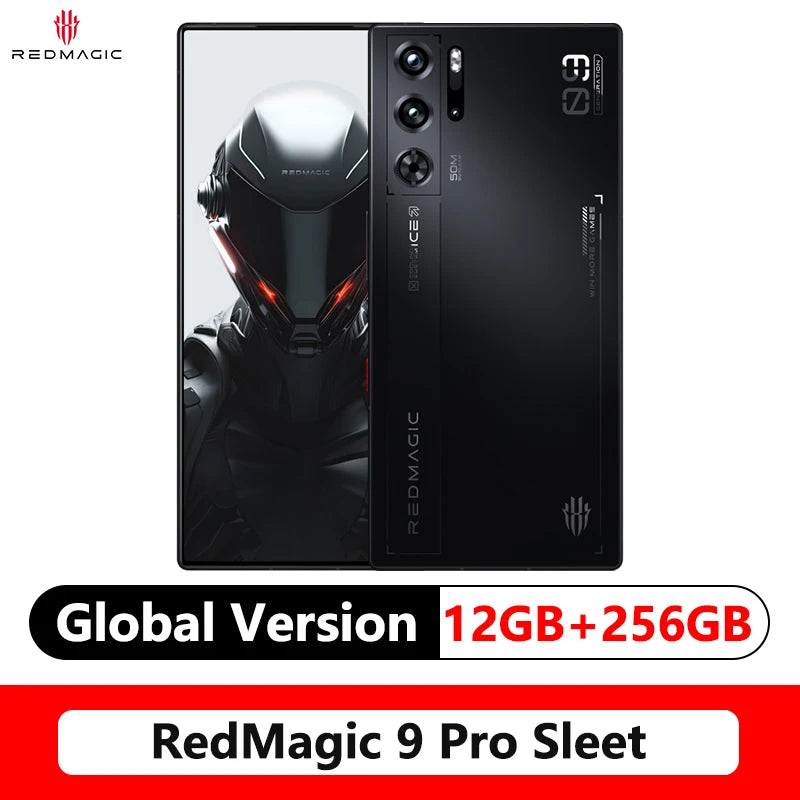 Global Version RedMagic 9 Pro 5G Phone 6.8" Gaming Phone Snapdragon 8 Gen 3 6500mAh 80W Charge 50MP NFC