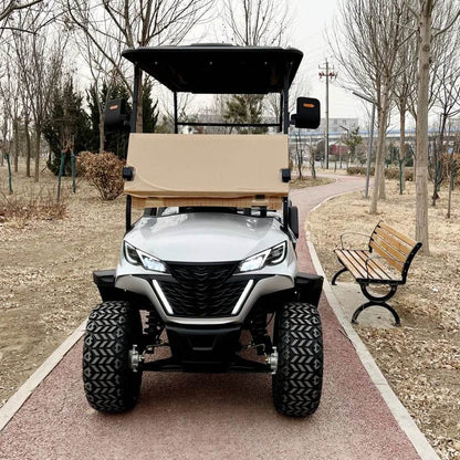 Brand New 6 Person Electric 4 Wheel Club Car Golf Cart For Sale 4 Seaters Golf Car Available with 14 inch off-road Al wheel - MarvelouStoree