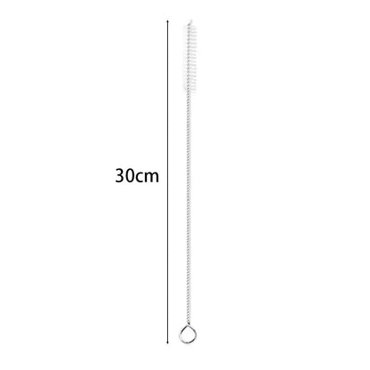 1Pcs Straight Bent Stainless Steel Straws Drinking Silver Cup Straw 6mm 8mm Reusable for Stanley 30oz 40oz Tyeso Cup