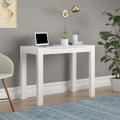 Computer Desk Table with Storage,multiple choices,Laptop Desk,White