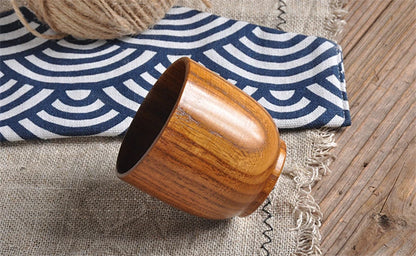 Wooden Big Belly Cups Handmade Natural Spruce Wood Cups Beer Tea Coffee Milk Water Cup Kitchen Bar Drinkware for Kitchen