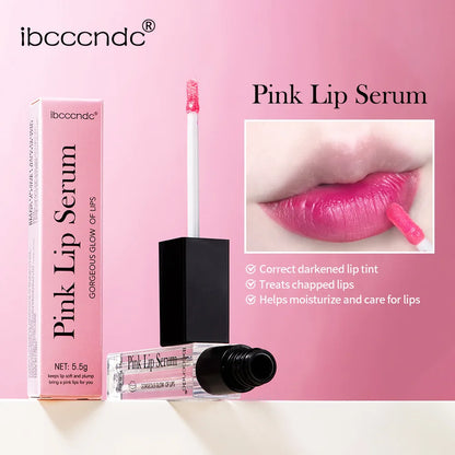 2023 New Lips Bleach Moisturizing Fresh Serum Effective Reduce Pigmentation Pink Whiten Plumper Sexy Lip Balms Korean Cosmetics