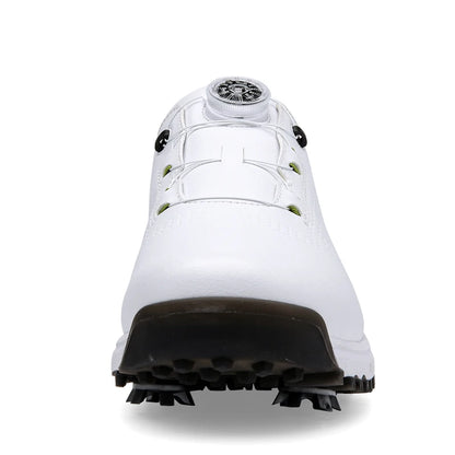 Men Professional Golf Shoes Spikes Golf Sneakers Black White Mens Golf Trainers Big Size Golf Shoes for Men