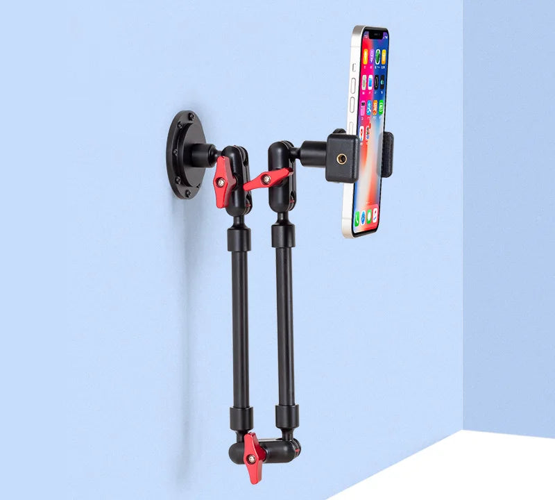 BFOLLOW 32" 22" Smartphone Bracket Magic Arm for Camera Articulated Flexible Wall Mount Desk Clamp Tablet Webcam Gopro Stand