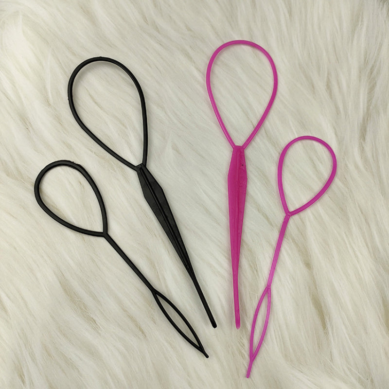 2Pcs Pulling Pin Hair Curling Ball Head Hair Curler Pattern Curly Hair Tool Braided Needle Hair Curler Set Hair Needle бигуди