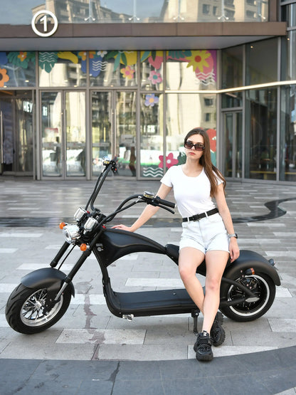 Citycoco Adult Electric Scooters 1500W Motor 18 Inch Fat Tire 200KG Max Load Electric Scooter Motorcycle EEC COC EU USA NO VAT