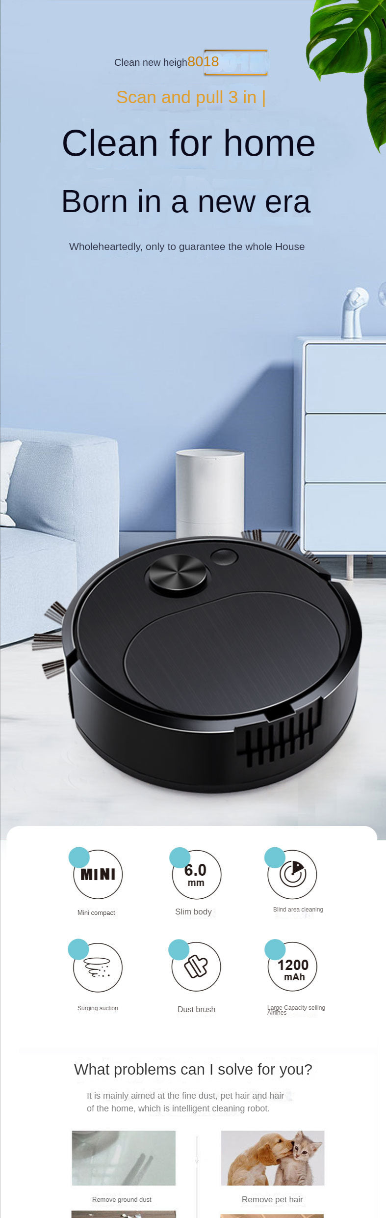 Aspiradora Sweeping Robot Vacuum Cleaner Süpürge Sprzatajacy Machine USB Recharge Temizlik Barredora Smart Inteligent Sweeper