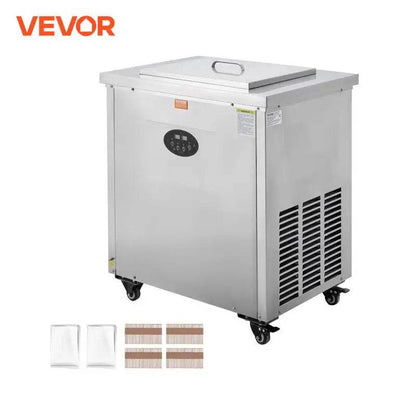 VEVOR Commercial Popsicle Machine, 2 Mould Set - 52 PCS Ice Pops Making Machine, Stainless Steel Commercial Ice Lolly Maker - MarvelouStoree