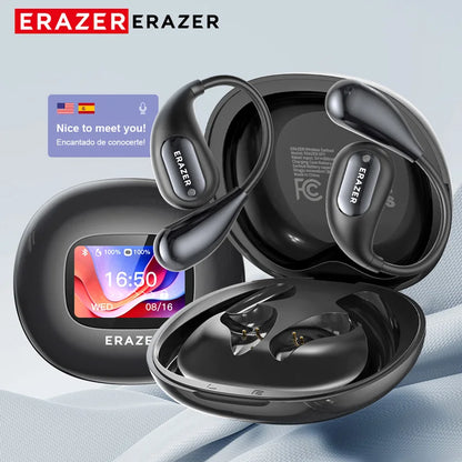 [AI Earphone] Bluetooth Earphones ERAZER XP7 Wireless Headphones ASMR Headset Equalizer APP AI Translator Earbuds Lightweight