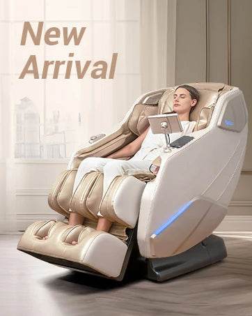 Massage Chair Recliner with Smart Acupoint Scanning, Thai Stretch, Zero Gravity, Blue - MarvelouStoree