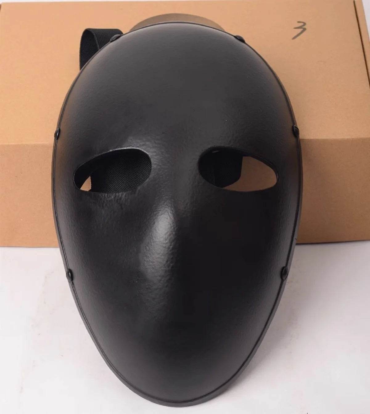 USA Tactical Bulletproof Full-Face Mask Body Armor Mask NIJ Level IIIA 3A Aramid Code Mask Visor Shield Ballistic Visor