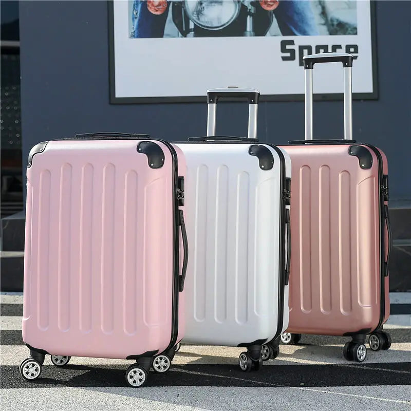 Man And Women Travel Luggage Business Trolley Suitcase Bag Spinner Boarding 20/22/24/26/28 Inch Universal Wheel