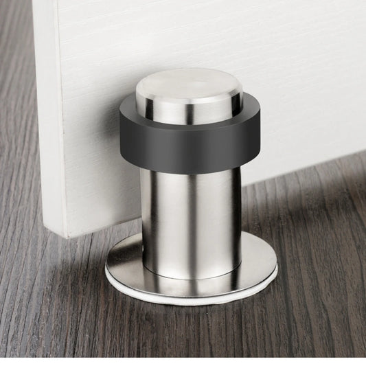 Rubber Doorstops Door Stopper Stainless Steel Gaskets Floor Door Stop Safety Products Security Protection Cleaning Backsplashes