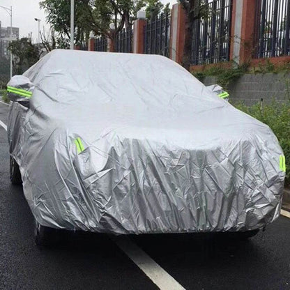 S-XXL Car Cover Sedan Full Covers with Reflective Strip Sunscreen Protection Dustproof&Waterproof UV Scratch-Resistant Universal - MarvelouStoree