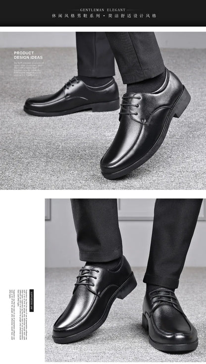 Mens Dress Shoes Men's Formal Original Leather Italian Skin Shoes for Men Elegant Casual Business Luxury Social Male Shoe