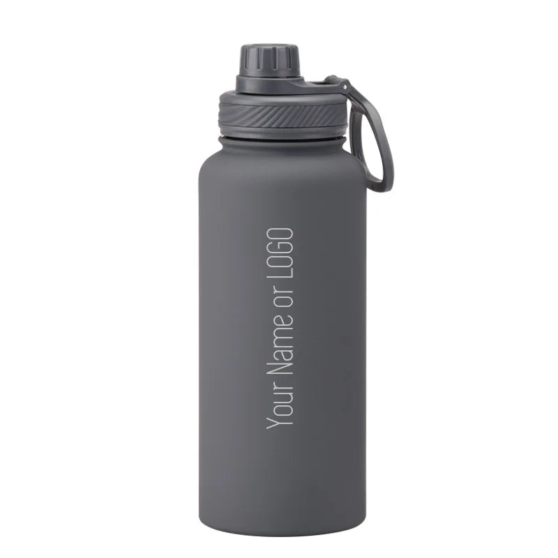 Personalised Water Bottle | 1000ml Large Capacity Tumbler | Customised Thermal Flask | Perfect Gift