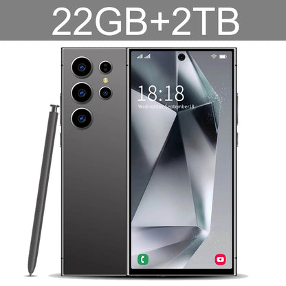 2024 new s24 ultra smartphone 6.8 HD screen cell phone 16G 1T 4G dual sim celulares android unlocked 72mp 8000mah mobile phone - MarvelouStoree