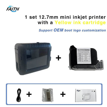 Faith 25 languages handheld small portable thermal mini printer logo imprimidora portatil Printable мини принтер with cartridge - MarvelouStoree