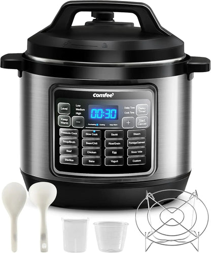 16 in 1 Electric Pressure Instant Multi Olla de Presion Non-Stick Pot Yogurt Maker Rice Cooker Slow Cooker Sauté