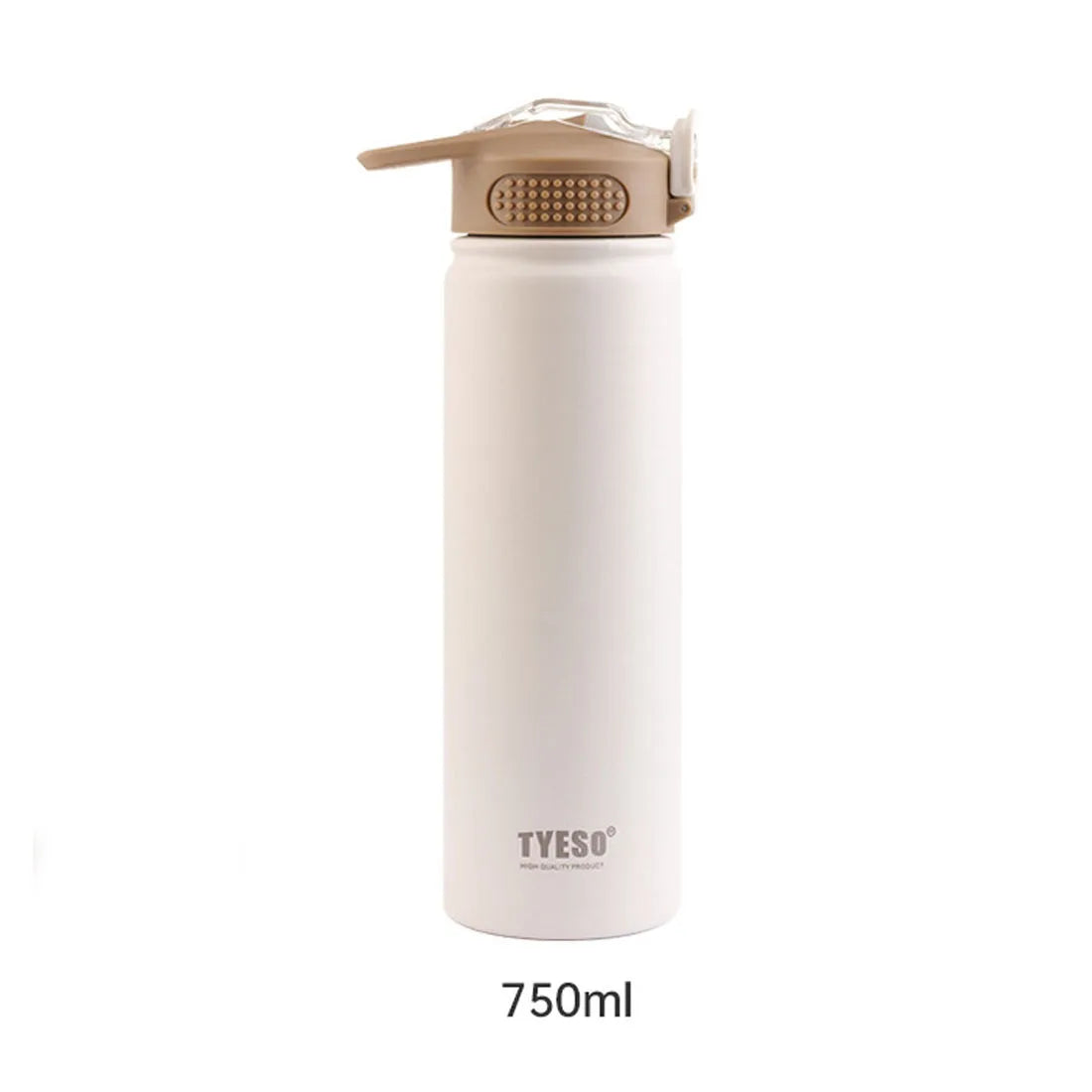 Thermos Bottle with Straw 750ml Stainless Steel Thermal Cup Car Insulated Flask Water Tumbler for Outdoor Sports