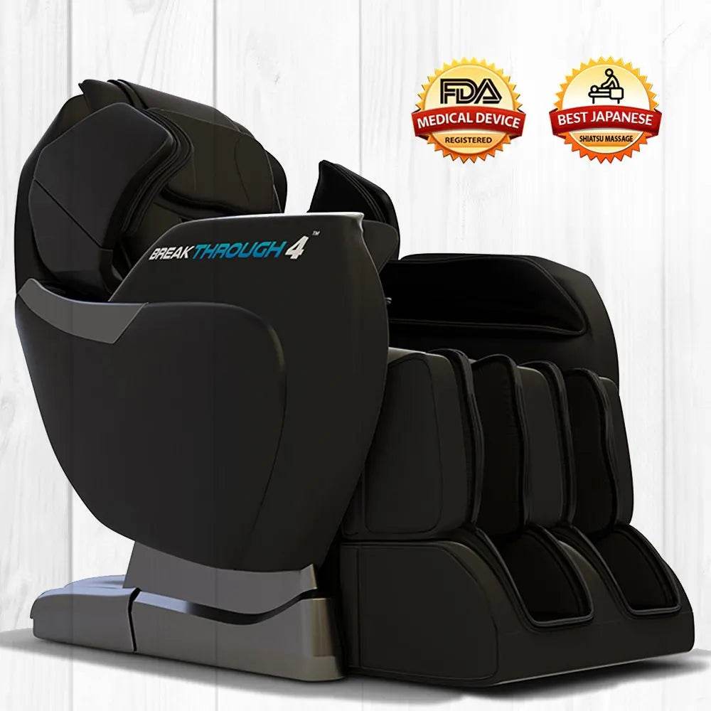 Massage Chair | Zero Gravity Electric Recliner | Foot Rollers, Calf, Arms - MarvelouStoree