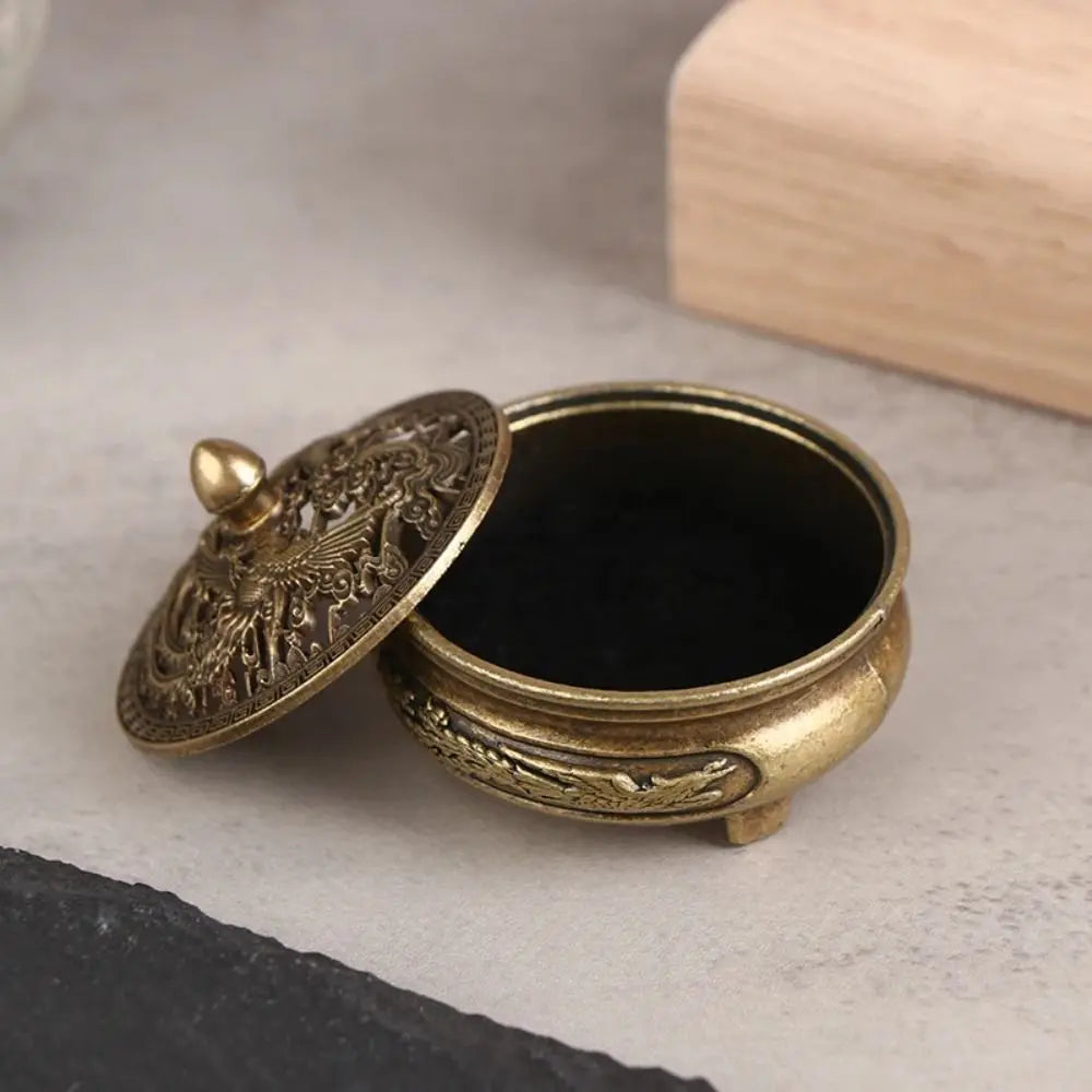 1Pcs Alloy Incense Stick Burner Home Office Decoration House Furnishings Lotus Incense Censer Unique Sandalwood