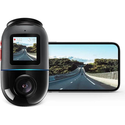 Cam Omni X200, 360° Rotating, Superior Night Vision, ADAS, GPS, 64GB Storage, Time-Lapse, 24H Parking Mode - MarvelouStoree