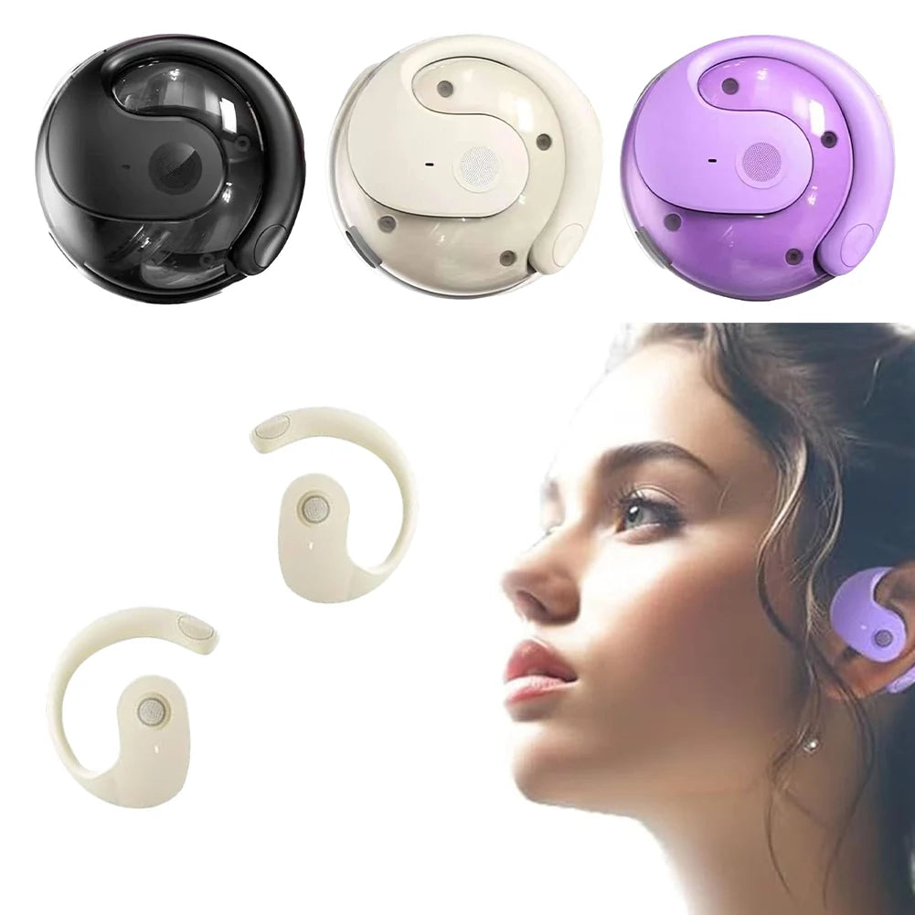 Simultaneous Interpretation Earphone Supports 114 Languages Wireless Open-Ear Headphones Bluetooth-Compatible 5.0 for Travelers