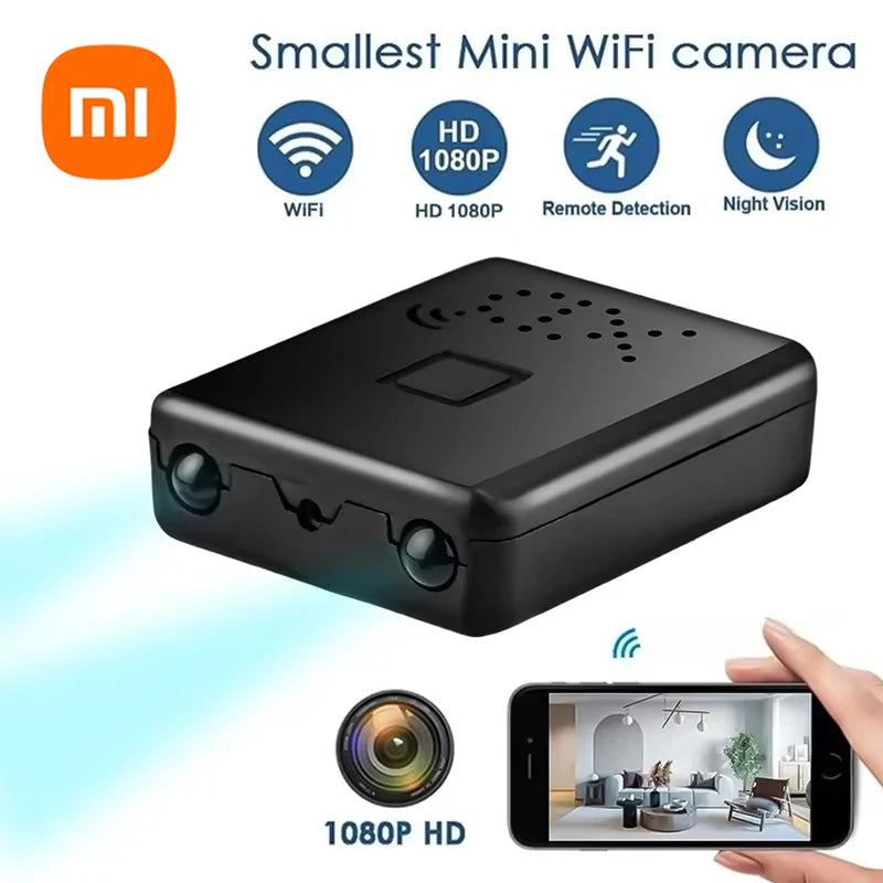 Xiaomi 1080p Full HD Wifi 5G Mini Camera Night Vision Home Security Micro Camcorder Audio Video Recorder With Motion Detection