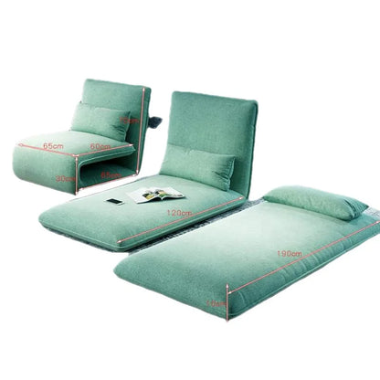 Lazy Sofa, Tatami, Folding Bed, Bedroom, Balcony, Bay Window, Lounge Chair, Leisure Small Sofa, Backrest Chairs Sofa Bed