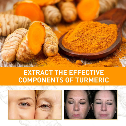 5pcs Turmeric Essential Oil Facial Body Massage Moisturizing Diffuser Aromatherapy Face Body Care Smoothing Body face Skin Care