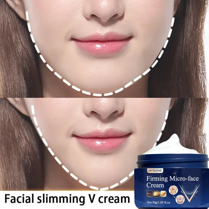 Hot V-Shape Slimming Cream Removal Double Chin Firming Tighten Mandibular line Slimming Masseter Face Muscle Fat Burning Cream