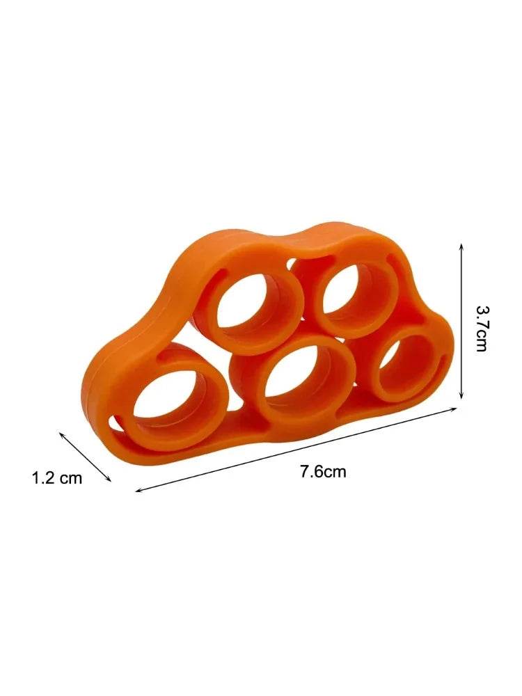 1Pcs 5 Pinch Carpal Expanders Exerciser Wrist Stretcher Finger Gripper Expander Strength Trainer Exercise Silicone Hand