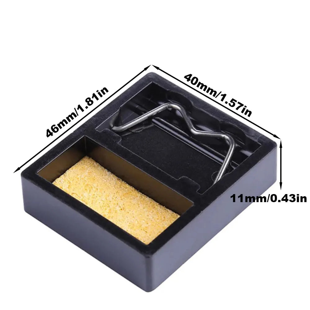 TS101 Soldering Iron Tip KIT Cleaner Desoldering Cleaning Ball Welding Mesh Filter Metal Wire Stand Steel Ball Tin Remover Tools