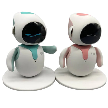 Original Eilik Smart Robot Electronic Automation Ai Robot Emotional Interaction Vocal Multiple Mode Cute Blue and Pink Gift