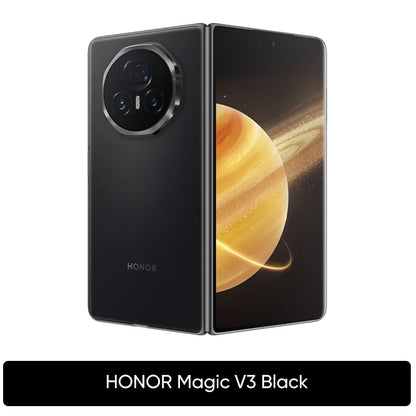 Honor Magic V3 5G Global Version Foldable LTPO Snapdragon 8 Gen 3 7.92" 120Hz AMOLED Display 50MP Triple Cameras 5150mAh 66W NFC