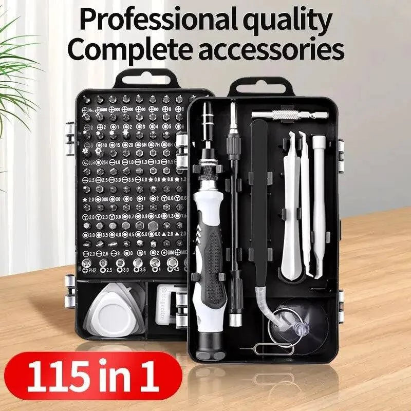 NEW precision screwdriver 115-in-1 set multifunctional professional repair tool with 98pcs magnetic suitable for various repairs