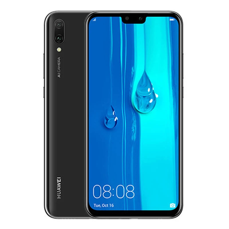 HONOR Y9-2019 Smartphone Global Firmware 6.5-inch Front Camera 16M Battery 4000 mAh CPU Haisi Qilin 710 used phone