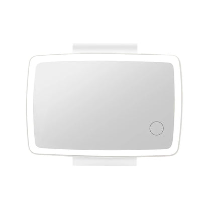 Car Sun Visor Vanity Mirror Rechargeable Touch Sensor Cosmetic Mirror Large Screen Car Vanity Mirr