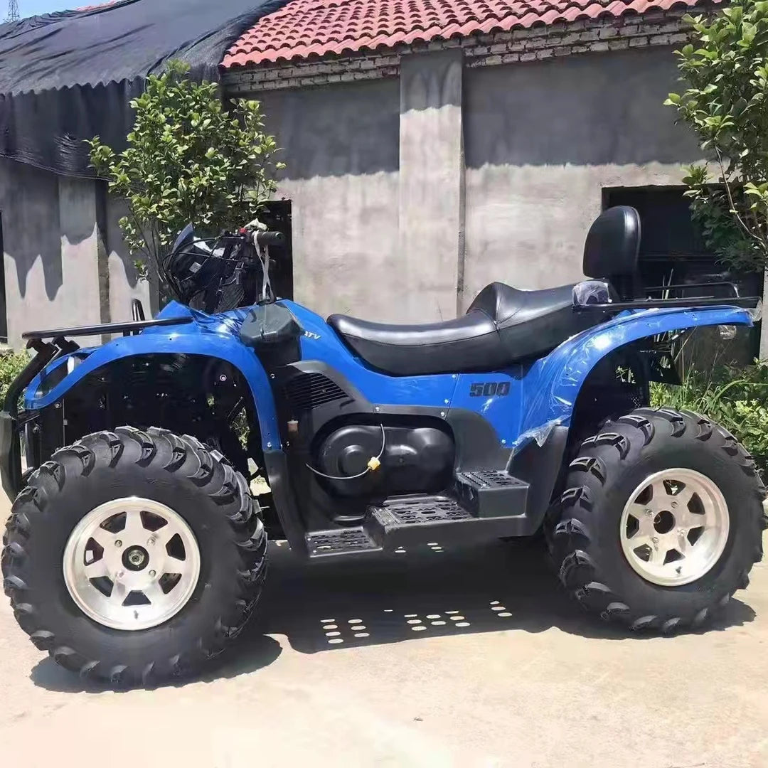 500CC ATV Quad bike off Road Dirt Mountain Atvs farm vehicle 4x4 4 Stroke Chain Drive All terrain ATV For Sale