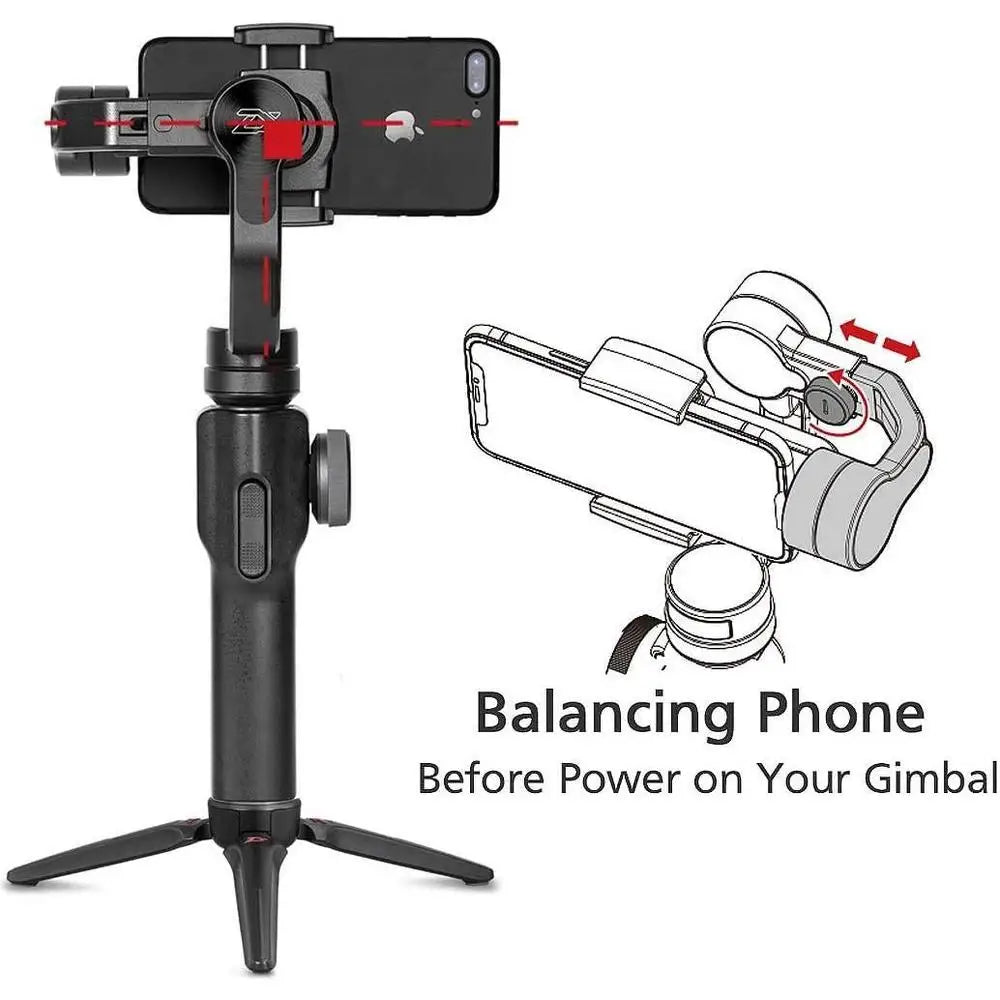 Zhiyun Smooth 4 3-Axis Focus Pull & Zoom Capability Handheld Gimbal Stabilizer for Smartphone Like iPhone X 8 7 Plus 6 Plus Sams