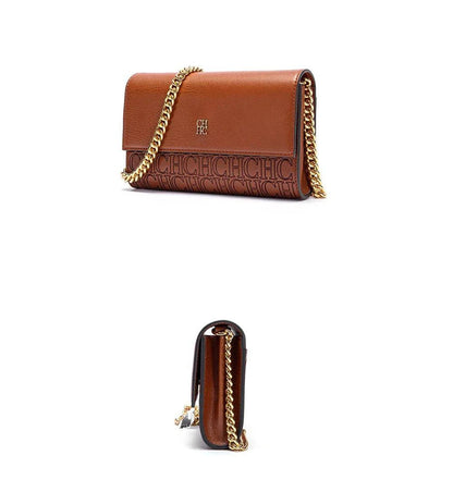 Classic Solid Color Exquisite Craftsmanship Light Luxury Design New 2024 Chain Bag Letter Element Women's Crossbody Bag