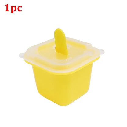 Square Ice Cube Molds Food Grade Silicone Ice Cream Mould Tray with Popsicle Stick DIY Jelly Pudding Summer Ice Drink Ball Maker