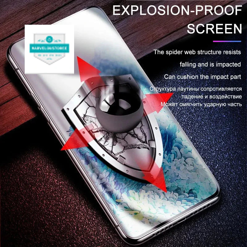 4Pcs Hydrogel Film For Samsung Galaxy S23 S20 S21 S22 Plus Ultra FE Note 20 9 10 Plus A52S A30 A53 A51 A50 A21S Screen Protector