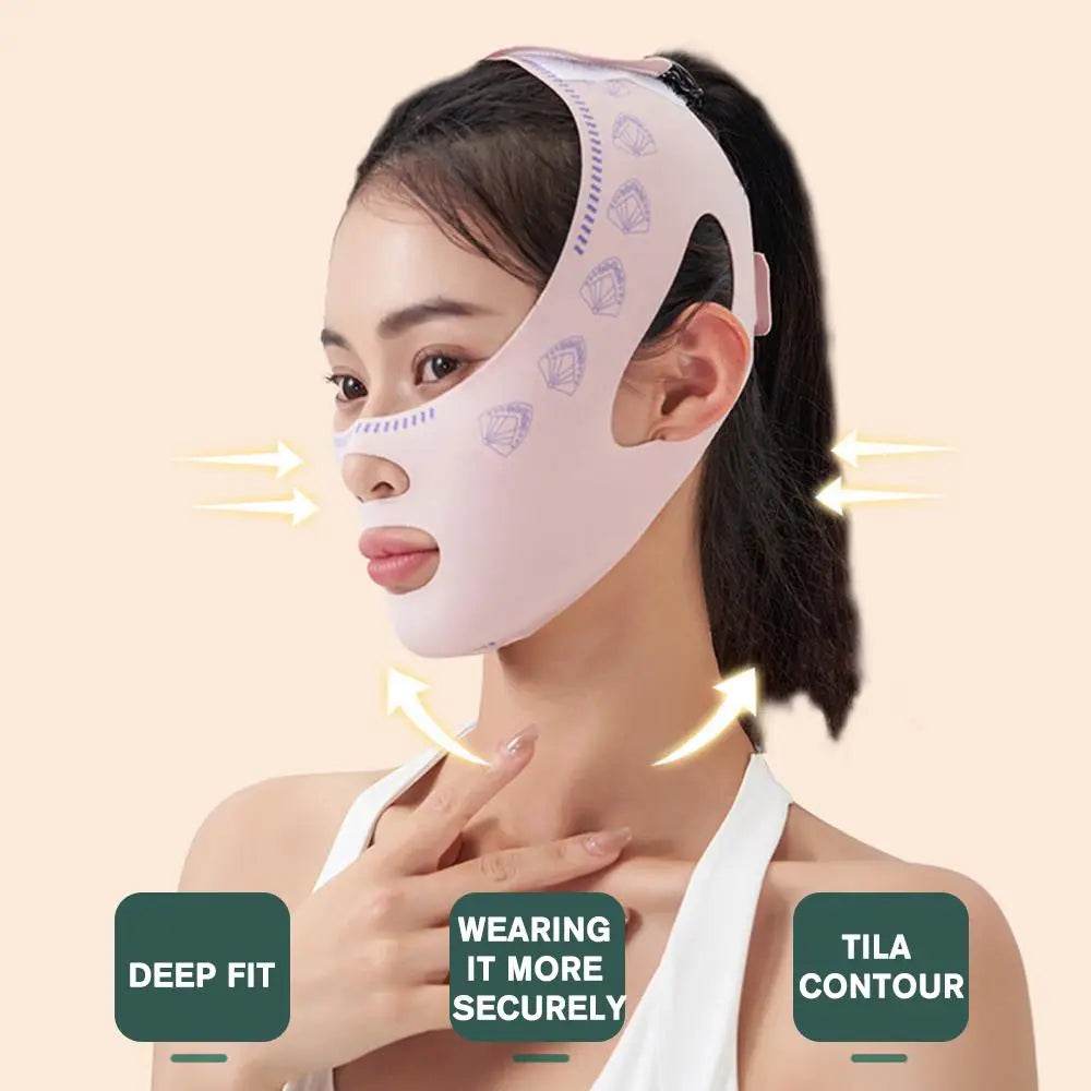 Chin Cheek Slimming Bandage V Shaper V Line Lifting Mask Face Lifting Anti Wrinkle Strap Band Sleeping Mask Beauty Health